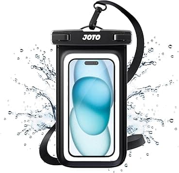JOTO Universal Waterproof Phone Pouch Cellphone Dry Bag Case for iPhone 17 16 15 14 13 12 11 Pro Max Air Mini Plus Xs XR X 8 7 6S, Galaxy S23 S22 S21 Plus Note, Pixel up to 7" -Black - Amazon.ae Price Tracker