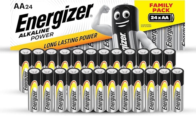 Energizer AA Batteries, Alkaline Power Batteries, 24 Pack - Amazon.ae Price Tracker