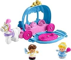 Fisher-Price Disney Princess Little People Cinderella's Dancing Carriage - Amazon.ae Price Tracker