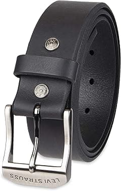 Levi's mens Logo Buckle Classic Leather Belt With Rivets Belt - Amazon.ae Price Tracker