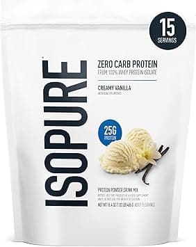 Isopure Zero Carb Protein Powder, 100% Whey Protein Isolate, - Amazon.ae Price Tracker