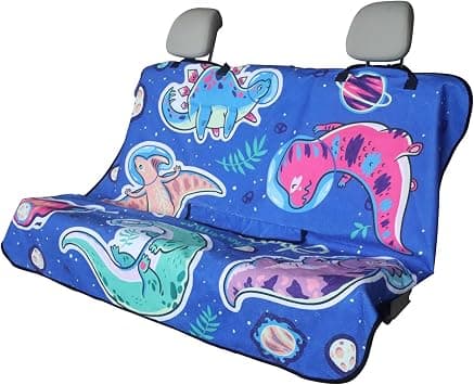 Back Seat Cover for Car Trucks Van SUV Jeep,Waterproof Rear Bench Towel Seat Covers for Dogs and Kids,Automotive Backseat Protector (Cartoon Dinosaur) - Amazon.ae Price Tracker