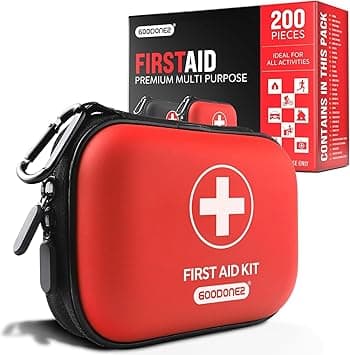 200 Pcs First Aid Kit + Survival kit for Treat, Protect Minor Cuts, Scrapes. Home, Office, Car, School, Business, Travel, Emergency, Survival, Hunting, Outdoor, Camping & Sport Red - Amazon.ae Price Tracker