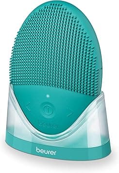 Beurer FC52 | Laguna Face Brush, Silicone Cleansing Brush, Deep Pore Cleansing and Massage of The Skin, Waterproof, Suitable for All Skin Types | Premium Facial cleansing tools - Amazon.ae Price Tracker