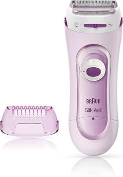 Braun Silk-รฉpil Lady Shaver 5-100 2-in-1 Wireless Electric Women's Razor and Trimmer, Pink - Amazon.ae Price Tracker