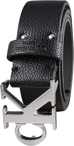 Calvin Klein Men's Logo Plaque Jeans Belt Belt - Amazon.ae Price Tracker