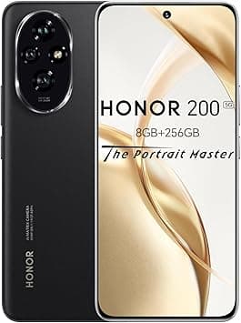 HONOR 200 5G Smartphone | 256GB ROM + 8GB RAM | 6.7" 120Hz OLED Display | 50MP Triple Camera | Snapdragon 7 Gen 3 | 5200mAh Battery | 100W Fast Charging | Dual SIM + eSIM | Android 14 (Black) - Amazon.ae Price Tracker