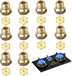 10Pcs Natural Gas Hob Lpg Conversion Kit, 0.5/0.7/0.87/1.02 Lpg Gas Burner, Lpg Gas Jet Set Burner, Jets Nozzles Injectors Set,Easy-to-Install Jet Injector Set for Stove & Cooker Accessories" - Amazon.ae Price Tracker