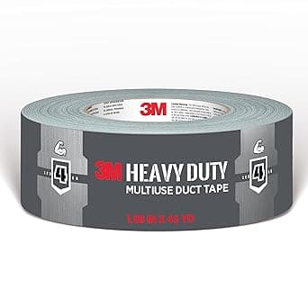 3M Heavy Duty Duct Tape, 1.88in x 45yd, 1 Roll, Multi-Surface, Temporary Solutions for Sealing, Holding, and Reinforcing, Tear by Hand Vertically and Horizontally, Staple for Every Toolbox (2145) - Amazon.ae Price Tracker