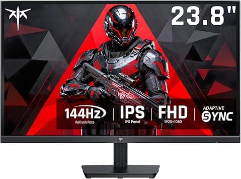 KTC 24 Inch Computer Monitor, FHD 144Hz Office Gaming Monitor, IPS, Adaptive-Sync, HDMI & DP Port, 1500:1 Contrast Ratio, Bluelight Filter, Tilt Adjustable, H24B9S - Amazon.ae Price Tracker
