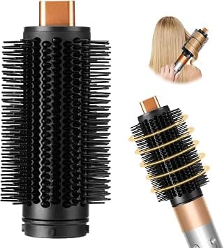 Upgraded Round Volumizing Brush Attachment for Dyson Airwrap HS01 HS05 HS08 Accessories, Upgraded Bristles for Straighten Dry Curls Add Volume Styling Volumizing - Amazon.ae Price Tracker