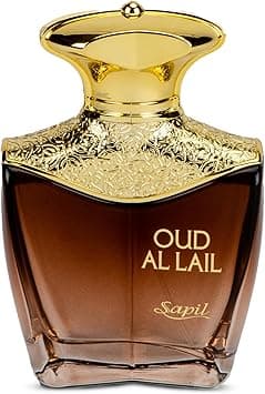 Sapil Oud al Lail Eau De Parfum 100ml, Affordable Luxury Unisex Perfume, Youthful Fragrance with Chamomile, Apricot, Amalfi Lemon Top Notes, Bold Blend Perfumes for Women and Men - Amazon.ae Price Tracker