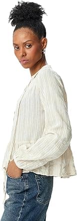 KOTON Womens Mandarin Collar Blouse shirt - Amazon.ae Price Tracker