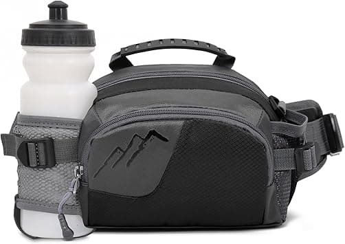 Entchin Fanny Pack for Women Men,Crossbody Belt Bag with 4-Zipper Pockets,Adjustable Waist Bag Pack,One of the Most Popular Travel Essential Gifts for Walking,Traveling,Cycling, E131 Black, Medium - Amazon.ae Price Tracker