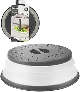 Tovolo Vented Collapsible Medium Microwave Cover (Charcoal) - Splatter Guard & Colander Kitchen Gadget for Food & Meal Prep/Dishwasher-Safe, BPA-Free Silicone & Plastic - Amazon.ae Price Tracker