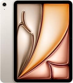 Apple iPad Air 11-inch with M3 chip Built for Apple Intelligence, Liquid Retina Display, 256GB, 12MP Front/Back Camera, Wi-Fi 6E, Touch ID, All-Day Battery Life — Starlight - Amazon.ae Price Tracker