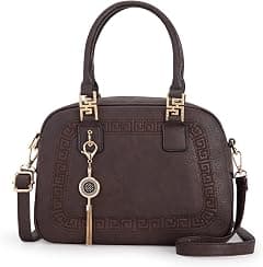 Montana West Small Top Handle Purse for Women Crossbody Satchel Handbag Barrel Bag - Amazon.ae Price Tracker