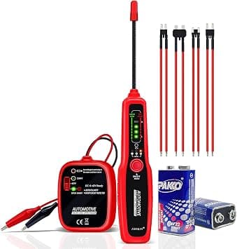 AWBLIN Wire Tracer Automotive Electrical Open & Short Finder Circuit Tester Wire Breaker Finder Fault Probe Cable Tracker Electrical DC 6-42V - Amazon.ae Price Tracker