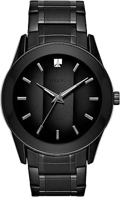 Relic by Fossil Rylan Men's Watch; Stainless Steel and Diamond Accent Watch for Men - Amazon.ae Price Tracker