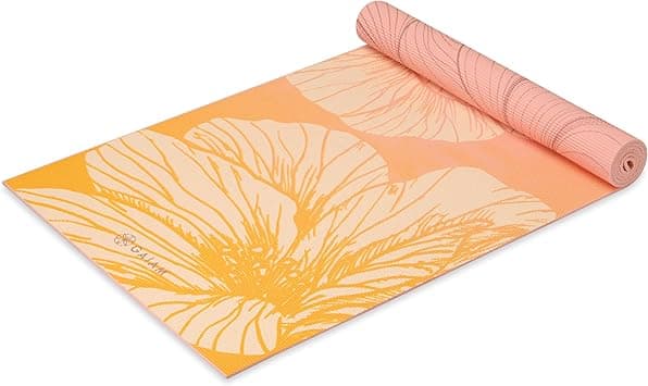 Gaiam Yoga Mat - Premium 6mm Print Reversible Extra Thick Non Slip Exercise & Fitness Mat for All Types of Yoga, Pilates & Floor Workouts (68" x 24" x 6mm Thick) - Amazon.ae Price Tracker