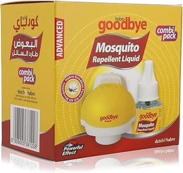 Habro Goodbye Mosquito Repellent Liquid,45ml-INDIVIDUAL POWER SWITCH - Amazon.ae Price Tracker