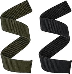 Abanen Hook and Loop Quick Dry Watch Band for Fenix 6/Fenix 5/ Fenix 7/EPIX 2, 22mm Woven Nylon Ultralight Sport Wristband Strap for Garmin epix Pro 47mm,Instinct 2 Solar,Forerunner 955 - Amazon.ae Price Tracker