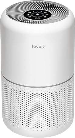 LEVOIT Smart Air Purifier for Home Bedroom, H13 HEPA Air Filter with Real Time Air Quality Sensor, Removes 99.97% Pollen Allergies Dust Odours, Alexa Enabled Air Cleaner with Quiet Auto Mode, Core300S - Amazon.ae Price Tracker