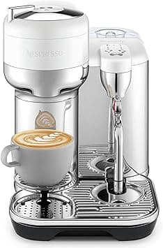 Nespresso - Vertuo Creatista Capsule Coffee Machine with Milk Frother Wand for Cappuccino, Flat White and Espresso By Sage, Sea Salt (SVE850BSS4GUK1) - Amazon.ae Price Tracker