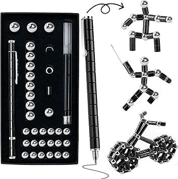 Fidget Pen Toys For Ages 8-13 - Magnetic Pen Magnets For Kids - Teen Girl Boy Gift Trendy Stuff - Gift For Teenage Boys Girls - Cool Things Toy For Boy Age 8-12 - Gift For 10 11 12 13 14 Year Old Girl - Amazon.ae Price Tracker