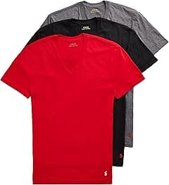 Polo Ralph Lauren mens Rcvnp3 Classic Fit W/Wicking 3-pack V-necks - Amazon.ae Price Tracker