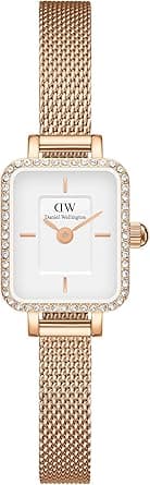 Daniel Wellington Quadro Mini 15.4x18.2mm Women's Watch, Rose Gold Watch for Women - Amazon.ae Price Tracker