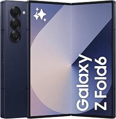 Samsung Galaxy Z Fold6 AI Phone, 12GB RAM, 256GB Storage, Navy, Android Smartphone, 50MP Camera, Big Screen, Multi-tasking, S Pen, Long Battery Life, UAE Version - Amazon.ae Price Tracker