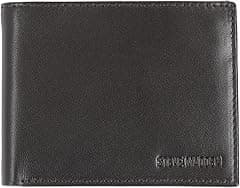 Steve madden Leather Rfid Blocking Wallet With Extra Capacity Id Window - Amazon.ae Price Tracker