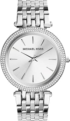 Michael Kors Darci Watch for Women, Quartz movement with Stainless steel or Leather strap - Amazon.ae Price Tracker