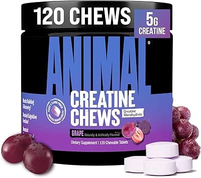 Animal Creatine Performance Chews Grape 120 chewables - Amazon.ae Price Tracker
