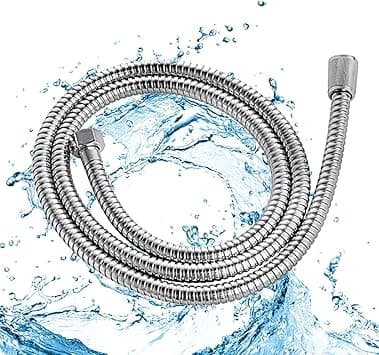 JOMOO Shower Hose, Flexible Stainless Steel Handheld Shower Hose 5 Ft 60 Inches Replacement Hose for Handheld Shower Extra Long, Chrome - Amazon.ae Price Tracker
