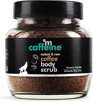 mCaffeine Exfoliating Coffee Body Scrub for Tan Removal & Soft-Smooth Skin | For Women & Men | De-Tan Bathing Scrub with Coconut Oil, Removes Dirt & Dead Skin from Neck, Knees, Elbows & Arms - 100gm - Amazon.ae Price Tracker