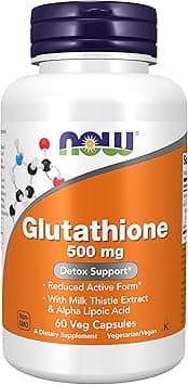 NOW Foods Glutathione 500mg - 60 Capsules - Amazon.ae Price Tracker