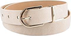 Calvin Klein Women's Casual Plaque Buckle Ck Jeans Belt - Amazon.ae Price Tracker