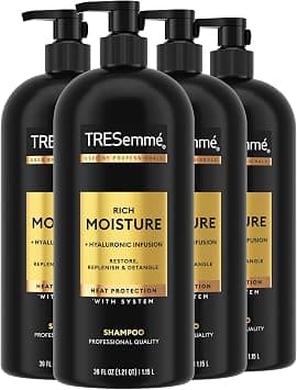 TRESemmé Rich Moisture Hydrating Shampoo with Pump 4 Count for Dry Hair Formulated With Pro Style Technology 39 fl oz - Amazon.ae Price Tracker