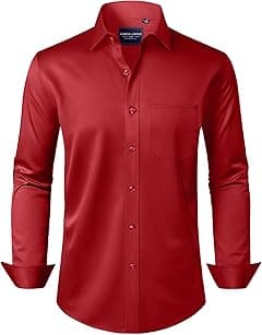 Alimens & Gentle mens Casual Button Down Shirt - Amazon.ae Price Tracker