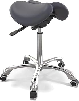 Master Massage Berkeley Ergonomic Split Style Saddle Stool In Agate Blue, 1count - Amazon.ae Price Tracker
