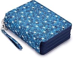BTSKY 200 Slots Colored Pencil Organizer - Deluxe PU Leather Pencil Case Holder with Removal Handle Strap Pencil Box Large for Colored Pencils Watercolor Pencils - Amazon.ae Price Tracker