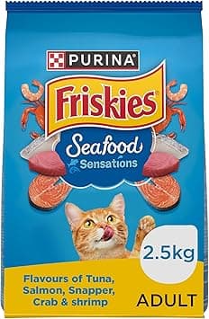 Friskies Seafood Sensations Cat Dry Food - 2.5KG - Amazon.ae Price Tracker