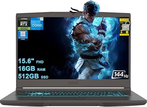 msi Thin 15 Gaming Laptop 15.6" FHD IPS 144Hz Intel 8 core i5-13420H (Beats i7-12650H) 16GB RAM 512GB SSD GeForce RTX 4060 Type-C Backlit Win11Pro ICP Hub - Amazon.ae Price Tracker