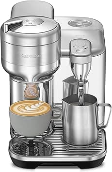 Nespresso - Vertuo Creatista Capsule Coffee Machine With Milk Frother Wand For Cappuccino, Flat White And Espresso By Sage, Brushed Stainless Steel (SVE850BSS4GUK1) - Amazon.ae Price Tracker