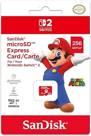 Nintendo Switch 2 256GB Sandisk Micro SD Card (UAE Version) - Amazon.ae Price Tracker