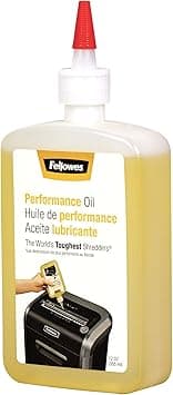 Fellowes Powershred Performance Shredder Oil, 12 oz. Extended Nozzle Bottle (35250) - Amazon.ae Price Tracker
