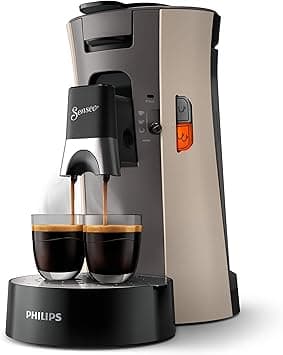 Philips Domestic Appliances Senseo Select CSA240/30 Coffee Pod Machine - Coffee Strength Selection Plus, Memo Function, Recycled Plastic, Beige - Amazon.ae Price Tracker