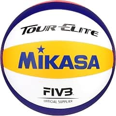 Mikasa Tour Elite Outdoor/Beach Volleyball Official Size Game Ball BV551E-WYBR - Amazon.ae Price Tracker